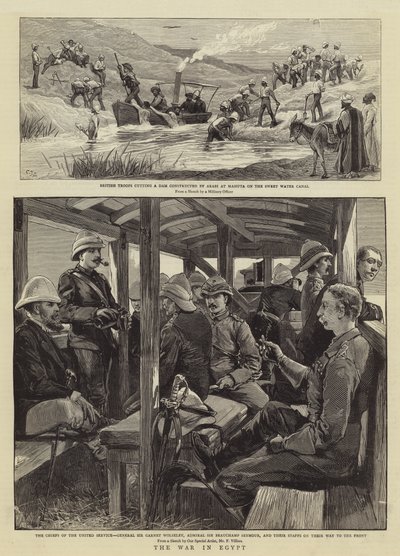 The War in Egypt by Charles J. Staniland